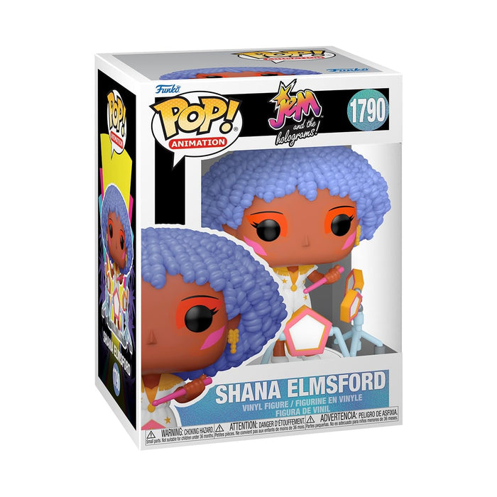 Funko POP! Animation: Jem and the Holograms - Shana Elmsford - Collectable Vinyl Figure - Gift Idea - Official Merchandise - Toys for Kids & Adults - TV Fans - Model Figure for Collectors and Display