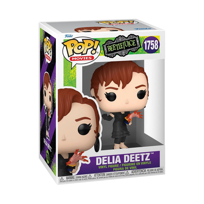 Funko POP! Movies: Beetlejuice - Delia Deetz - Collectable Vinyl Figure - Gift Idea - Official Merchandise - Toys for Kids & Adults - Movies Fans - Model Figure for Collectors and Display