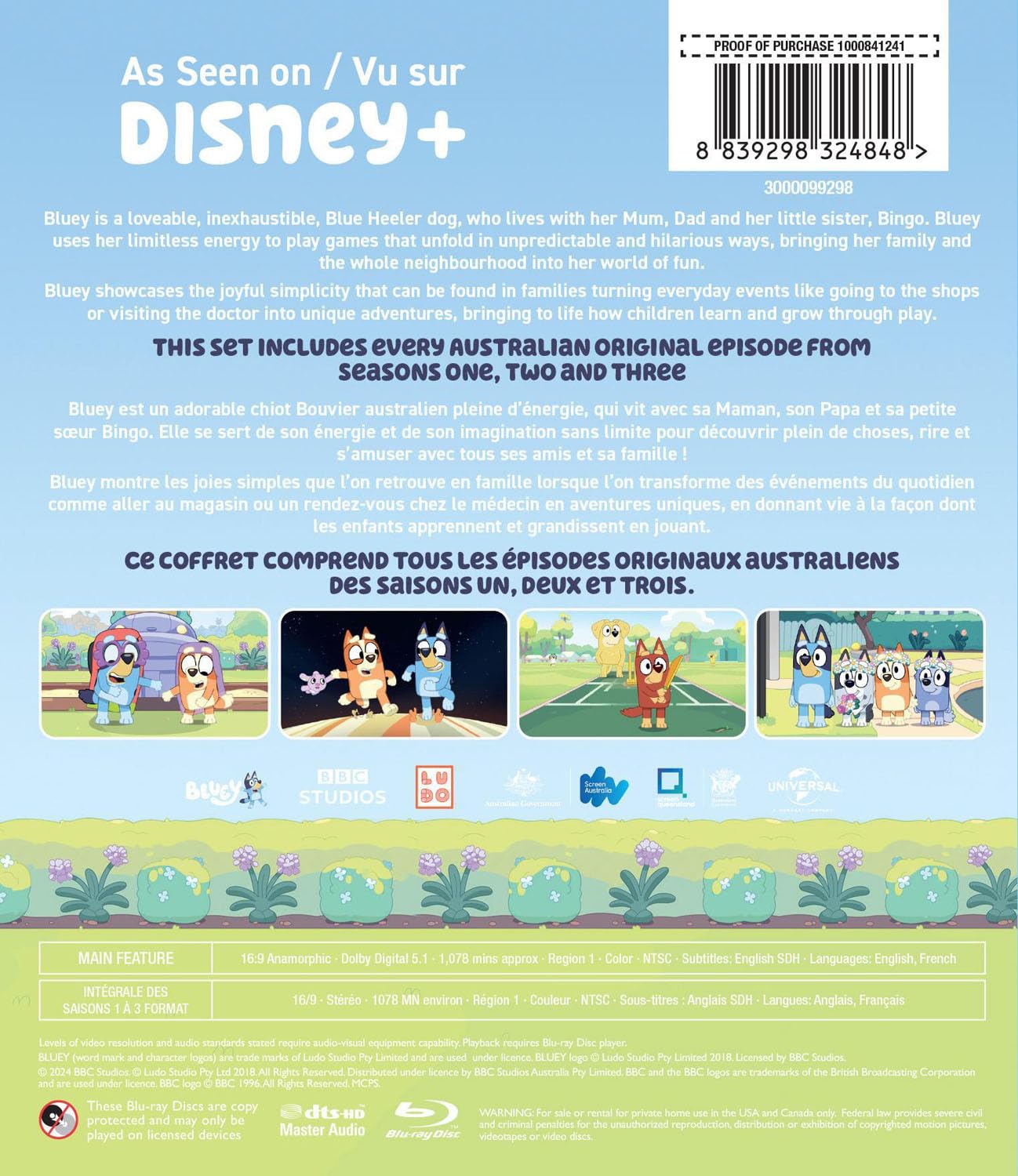 Bluey: Seasons 1-3