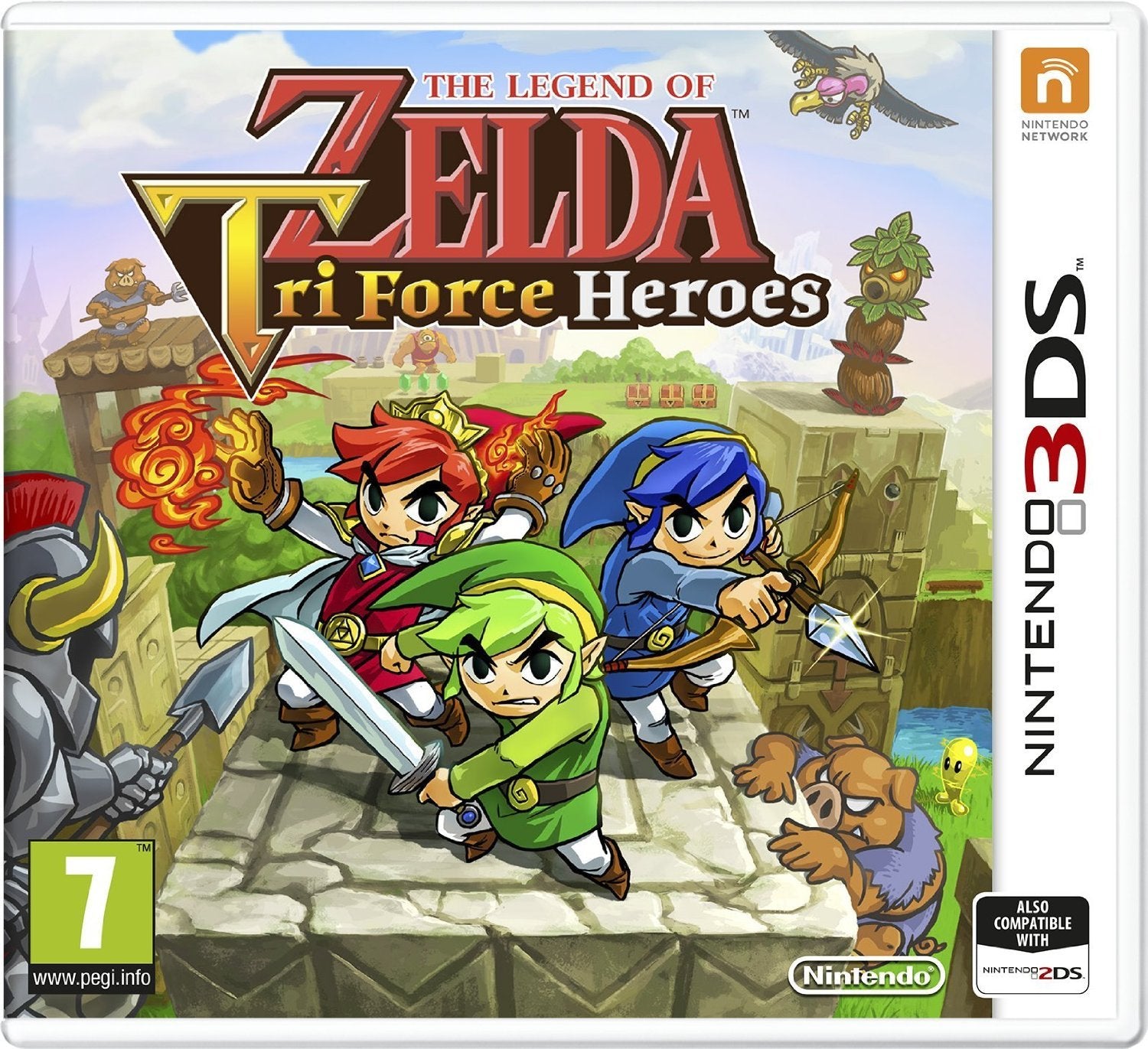 The Legend Of Zelda : Tri Force Heroes (German Import)