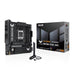 ASUS TUF GAMING B850M-PLUS WIFI AMD mATX motherboard, 14+2+1 80A DrMOS power stages, DDR5, PCIe 5.0 Ready, 3xM.2 slots, Wi-Fi 6E, Realtek 2.5Gb Ethernet, DisplayPort, HDMI, BIOS FlashBack, Aura Sync