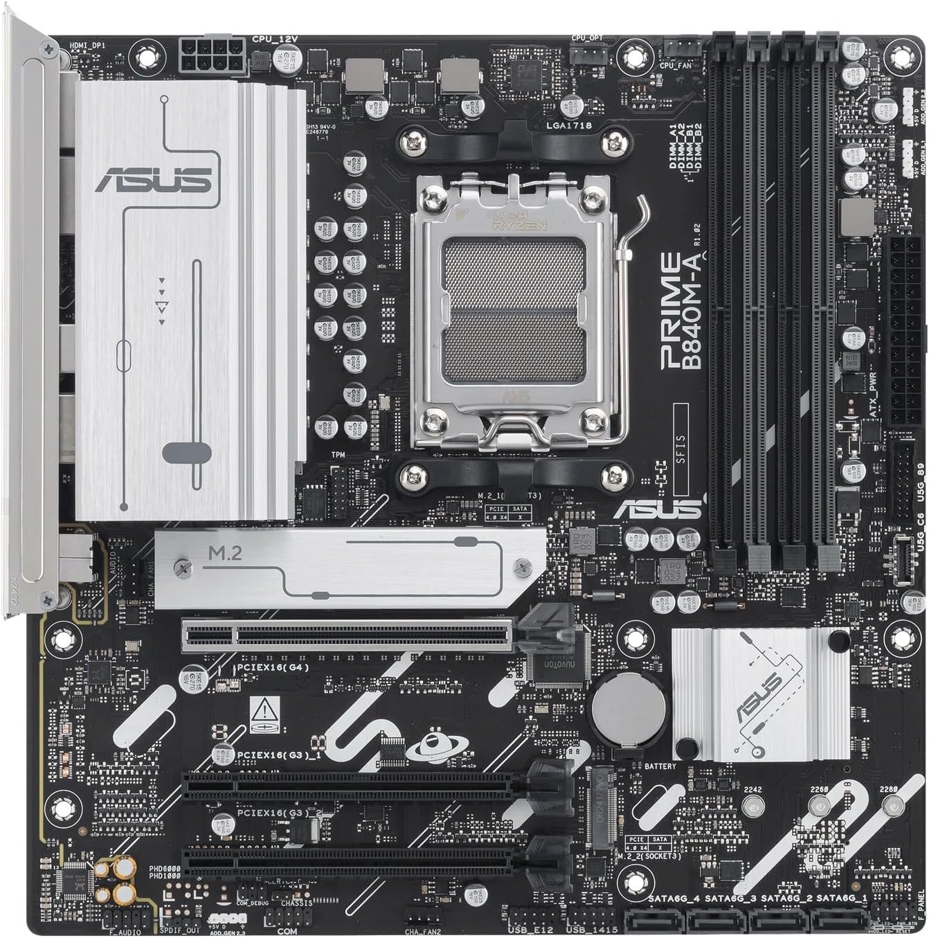 ASUS PRIME B840M-A-CSM (AM5/B850//Micro ATX