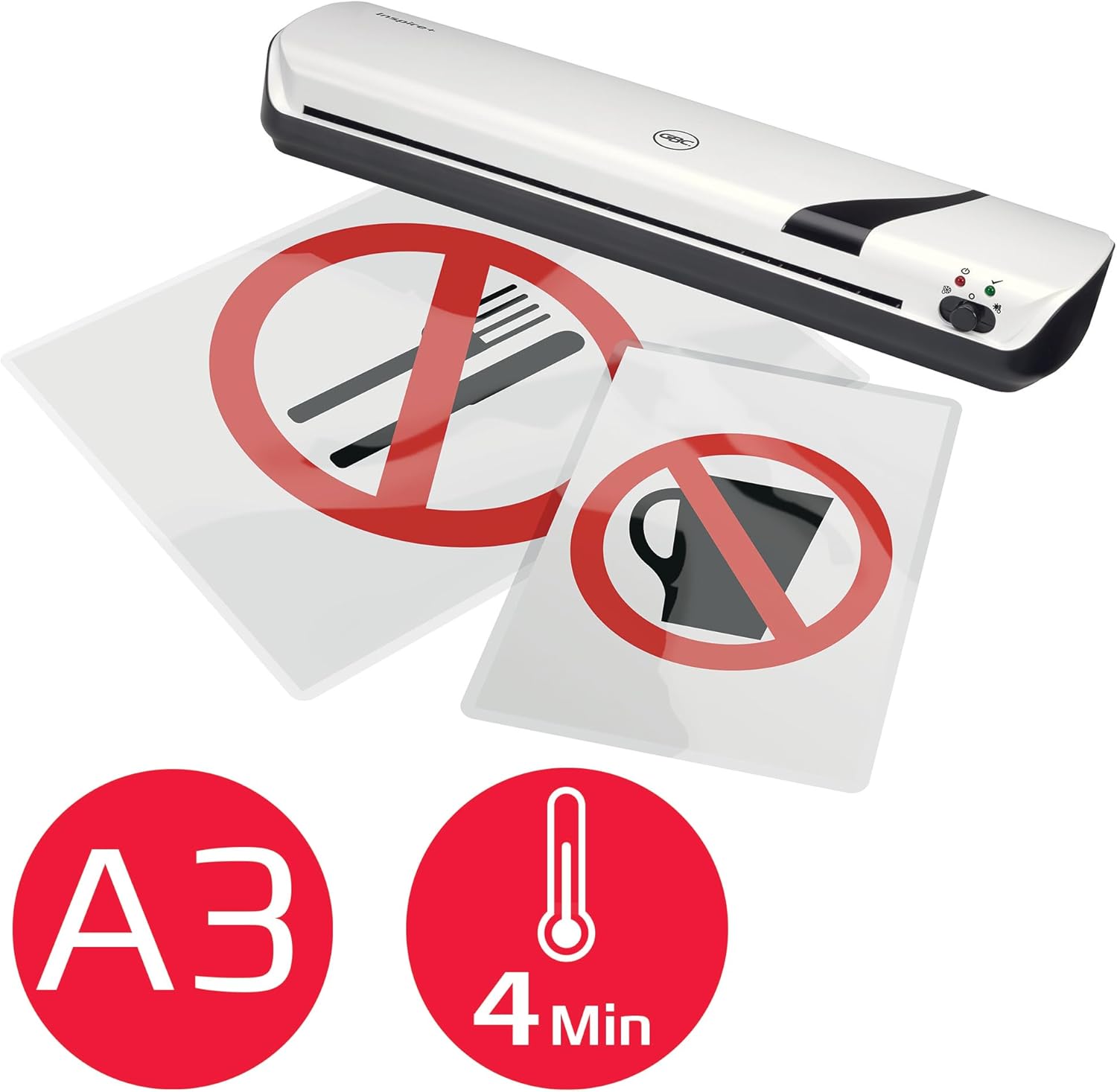 Gbc - Laminating Machine Inspire+ A3 - White