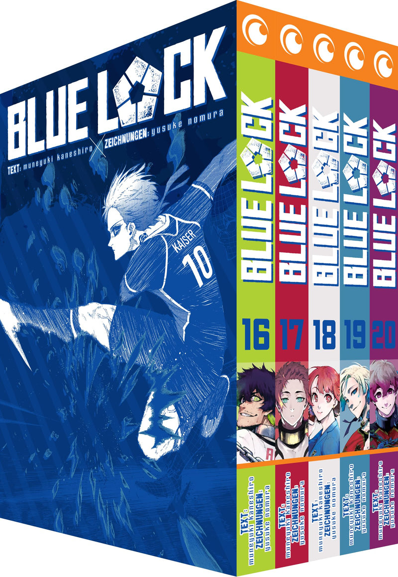 Blue Lock - Band 16-20 Im Sammelschuber - (German Import)