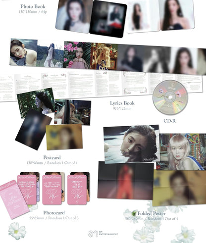 Like A Flower - Jewel Case Version - incl. 64pg Photobook, Postcard, Lyric Paper, Folded Poster, Illust Postcard + Photocard