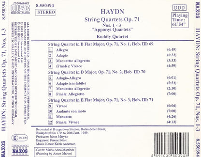 Streichquartette 1-3
