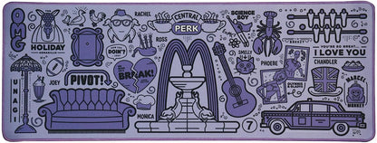 FaNaTtik Friends Desk Pad & Coaster Set