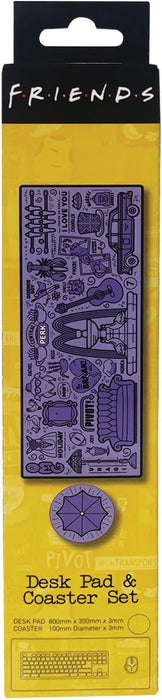 FaNaTtik Friends Desk Pad & Coaster Set