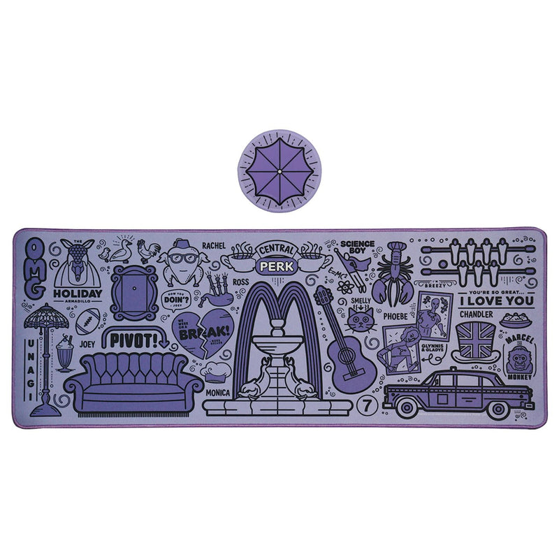 FaNaTtik Friends Desk Pad & Coaster Set