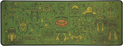The Lord of the Rings Desk Pad & Coaster Set