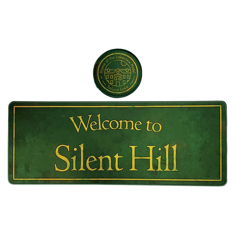 FaNaTtik Silent Hill XL Desk Pad and Coaster Set