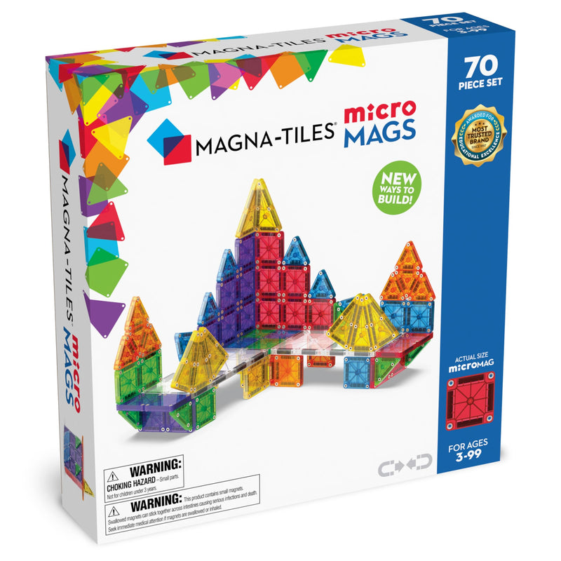 Magna-Tiles - Micromags 70 Piece Set (90296)
