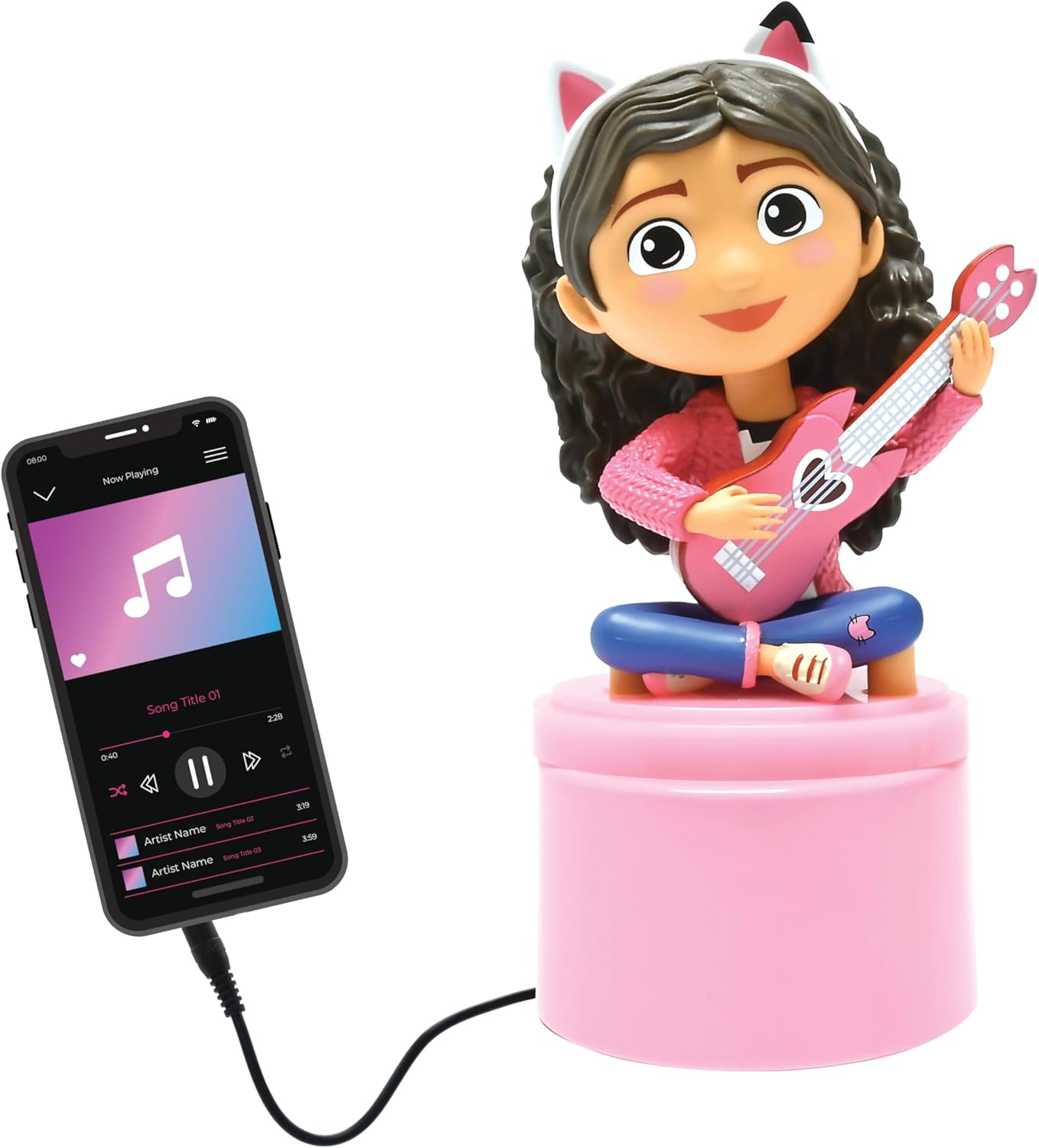 Gabby`S Dollhouse - 2 In 1 Nightlight And Speaker (89006)