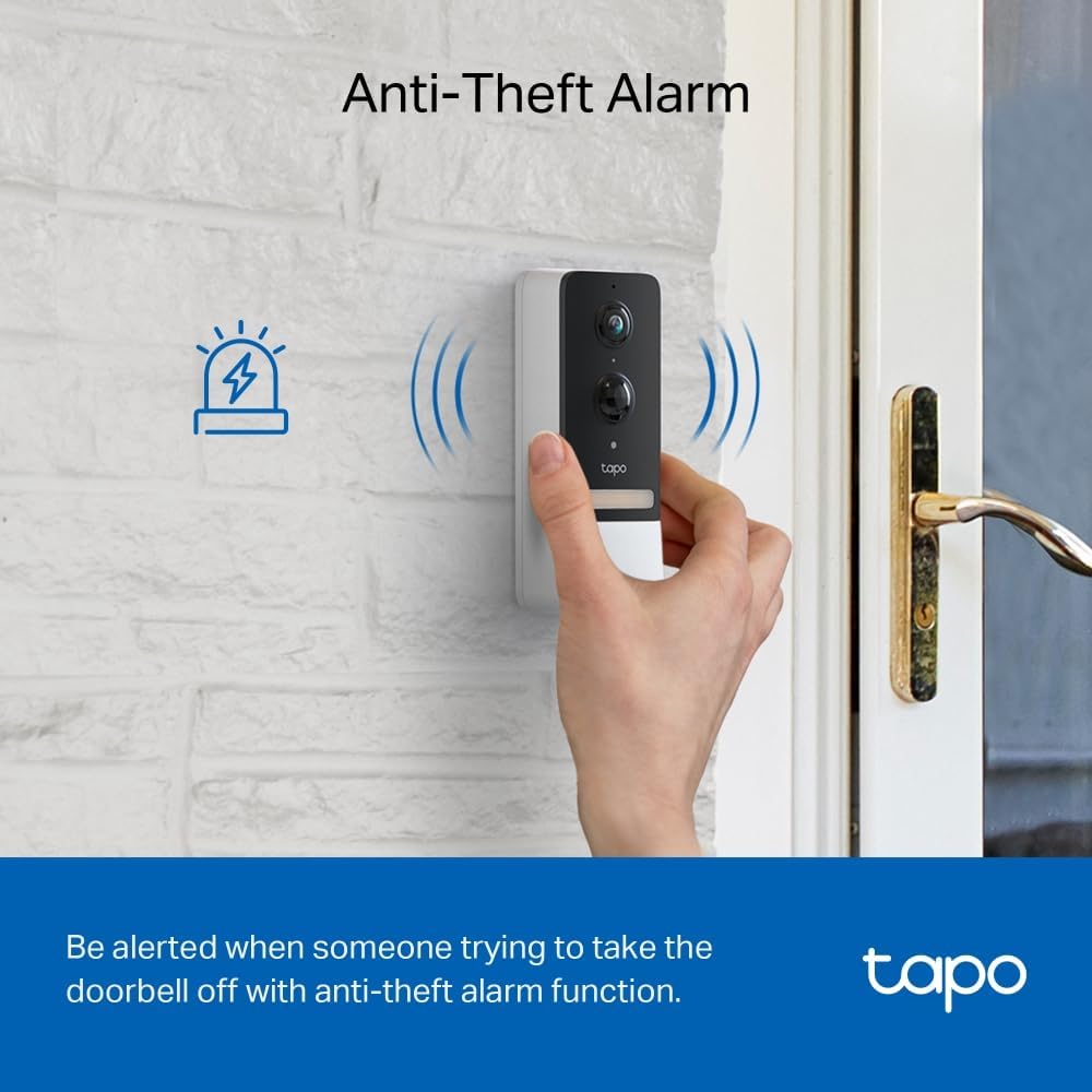 Tp-Link - Tapo Smart Video Doorbell Camera Kit /Tapo D230S1