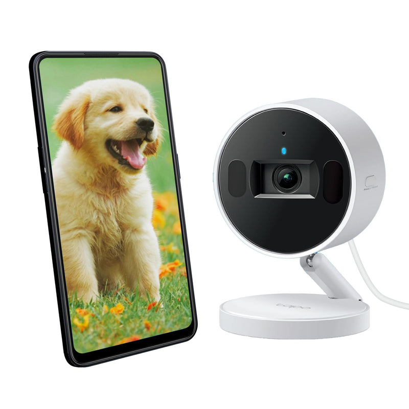 Tp-Link - Tapo Ai Home Security Wi-Fi Camera Tapo C125