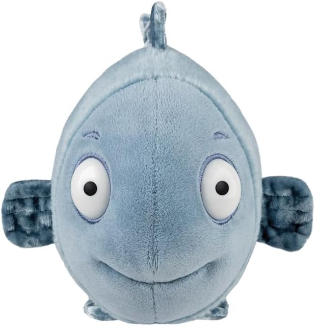 Aurora, Official Merchandise, 61618, Tiddler Fish 8in, Soft Toy, Blue
