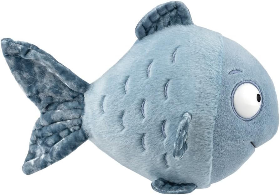 Aurora, Official Merchandise, 61618, Tiddler Fish 8in, Soft Toy, Blue