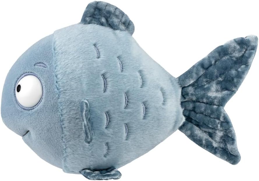 Aurora, Official Merchandise, 61618, Tiddler Fish 8in, Soft Toy, Blue