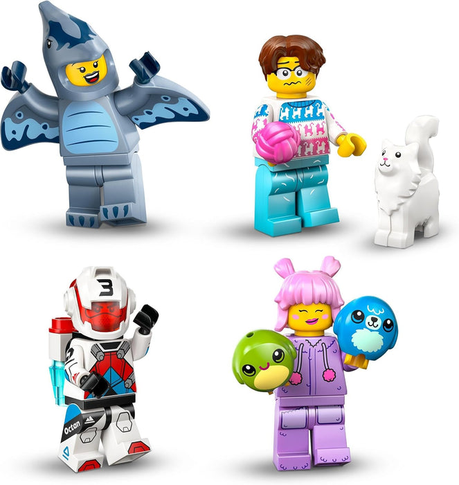 LEGO Minifigures Series 27 Mystery Box, Get 1 of 12 Collectible Figures incl. Cupid, Pterodactyl, Jetpack Racer & More - Toys for 5+ Year Old Boys and Girls 71048