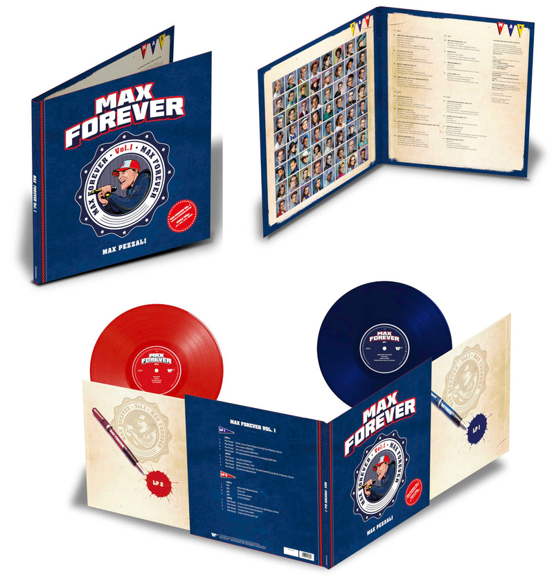 Max Forever Vol.1 (Doppio Vinile Blu E Rosso)