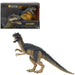 Mattel Jurassic World Hammond Collection Allosaurus Dinosaur Action Figure, Premium Movie Design, Glass Eyes & Wired Tail, 19 Points of Articulation, JCG13