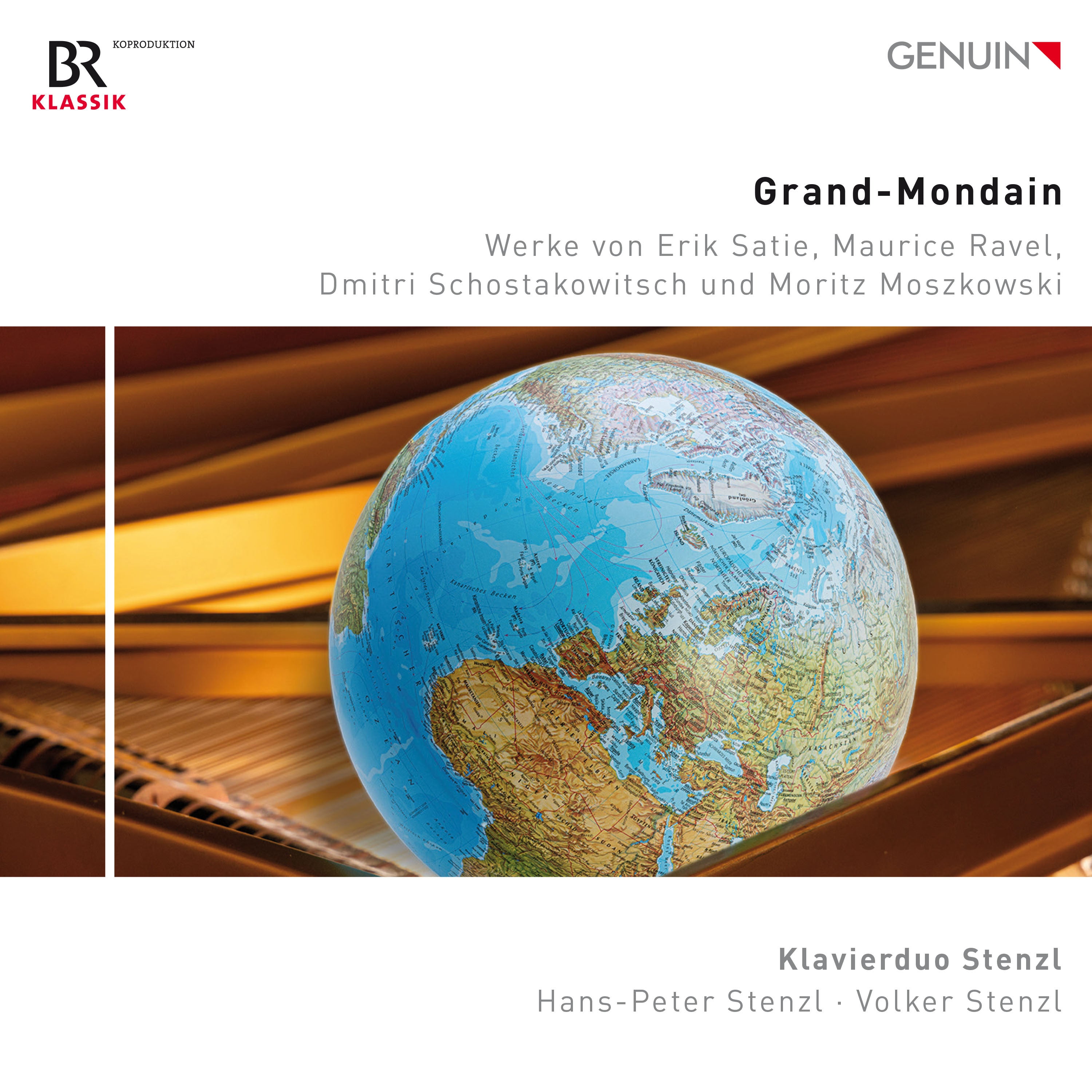 Klavierduo Stenzl: Grand-mondain: Werke Von Erik Satie/Maurice Ravel/Dmitri Schostakowitsch/...