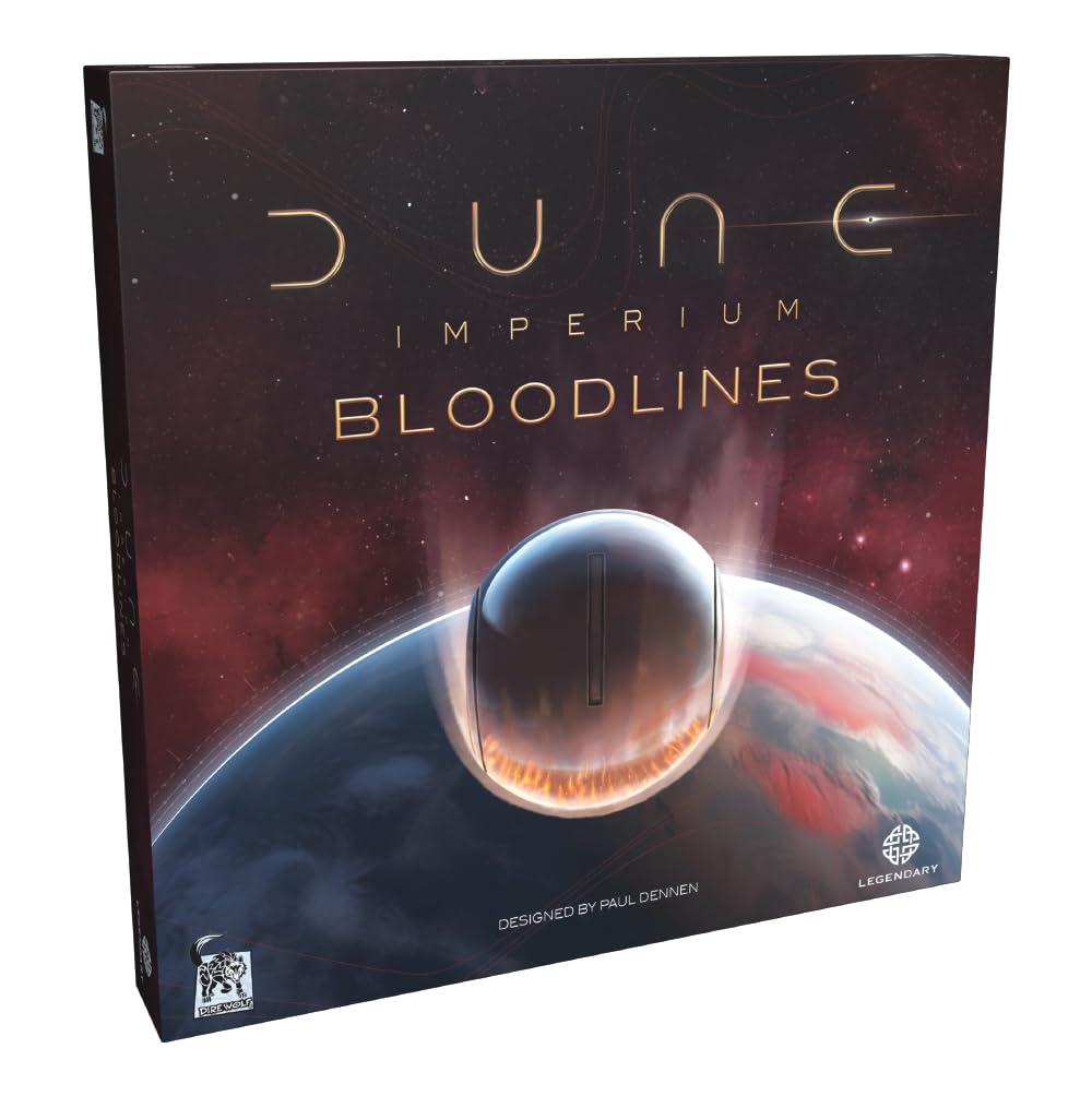 Direwolf | Dune: Imperium - Bloodlines | Board Game | Ages 13+ | 1-4 Players | 60-120 Minutes Playing Time, Brown