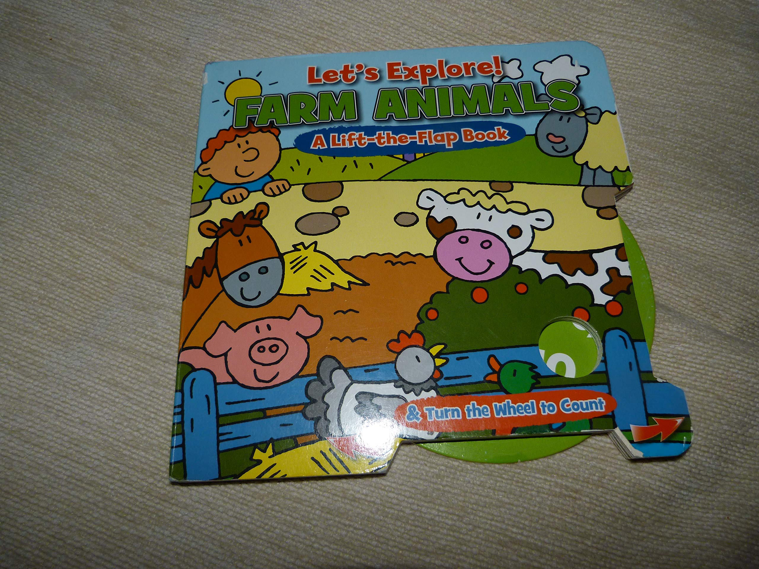 Let's Explore! Farm Animals (A Lift-the-flap Book