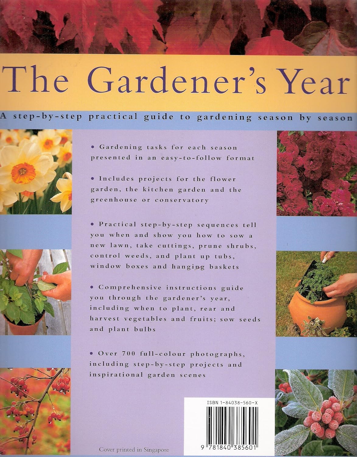 The Gardener's Year (A step-by-step practical guide to gardening season by season