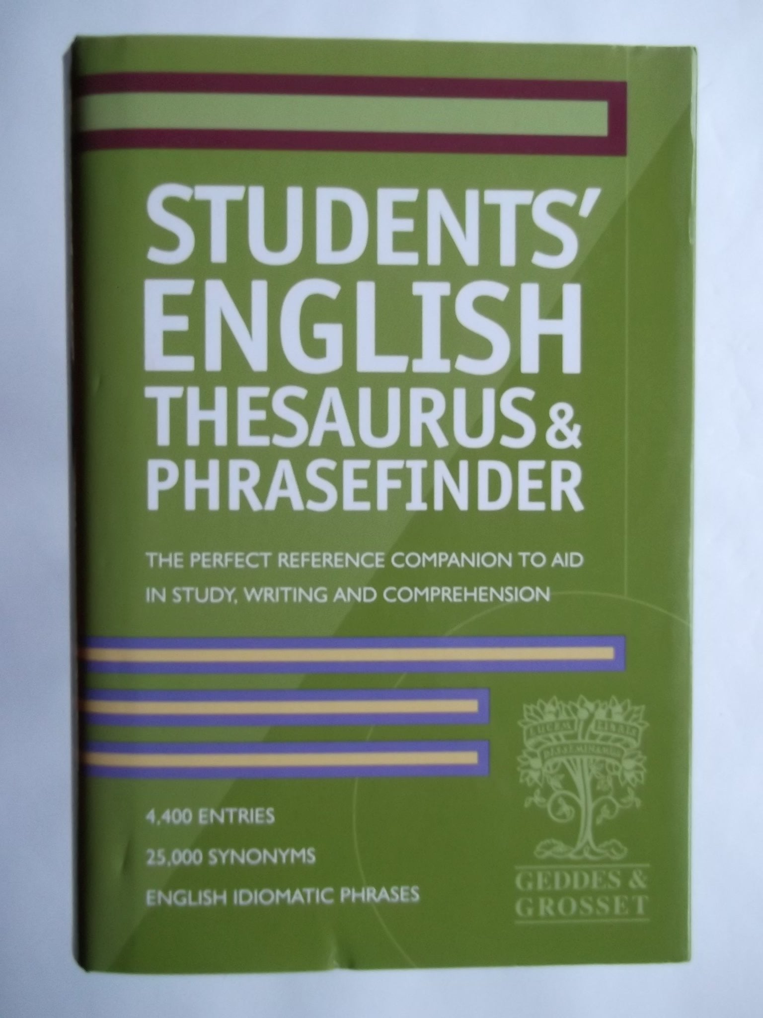 Students" English Thesaurus and Phrasefinder