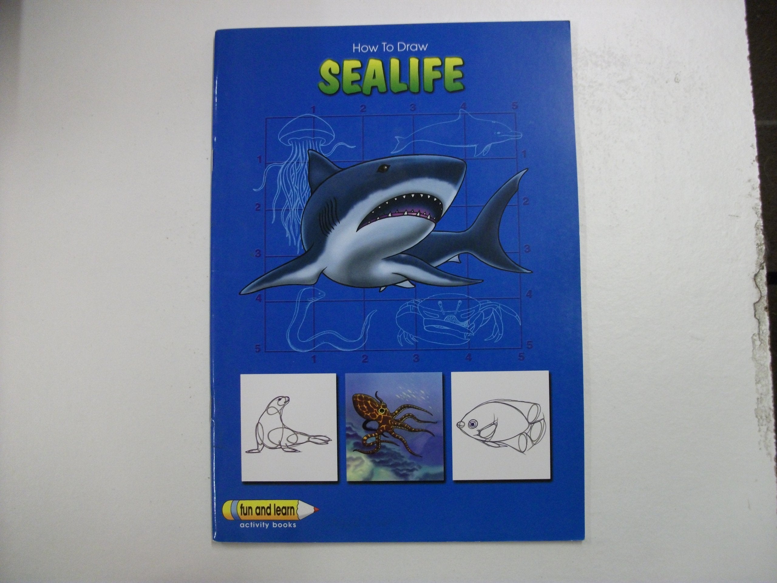 How to Draw Sea Life (fun and learn activity books