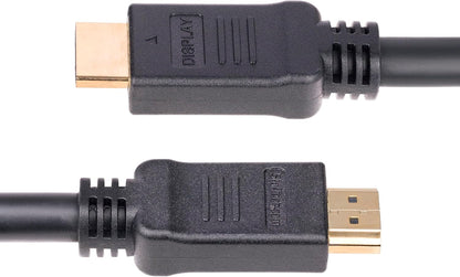 StarTech.com 15m (49.2ft) Active HDMI 2.0 Cable, CMP, Plenum Rated, High Speed HDMI Cable, 4K 60Hz, HDR10/HDCP 2.2/ARC