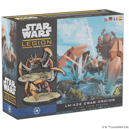 Atomic Mass Games | Star Wars Legión: LM-432 Crab Droids | Expansión | Juego de Miniaturas | A Partir de 14 Años | para 2 Jugadores | 1-2 Horas por Partida | Multilenguaje (Incluye Español