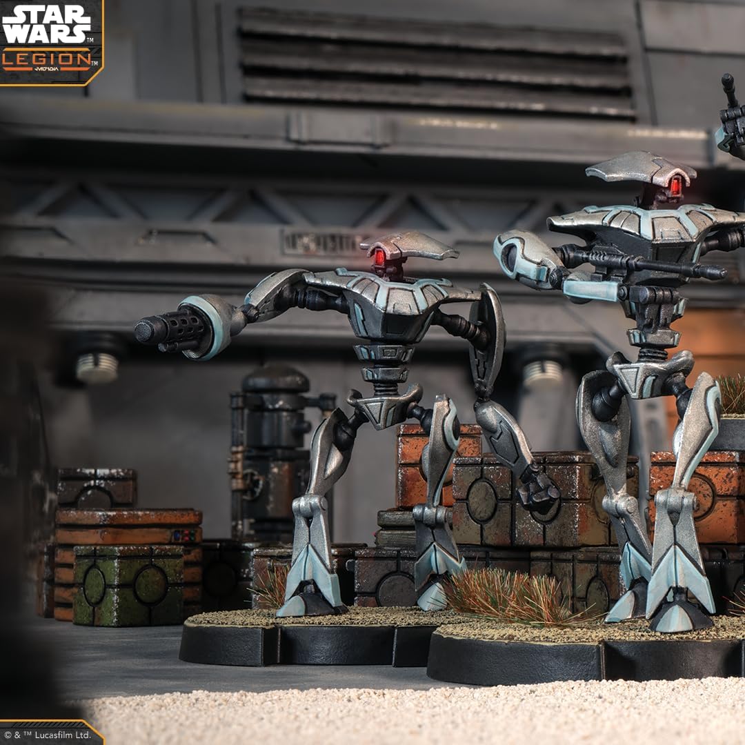 Atomic Mass Games | Star Wars Legión: Aqua Droids | Expansión | Juego de Miniaturas | A Partir de 14 Años | para 2 Jugadores | 1-2 Horas por Partida | Multilenguaje (Incluye Español