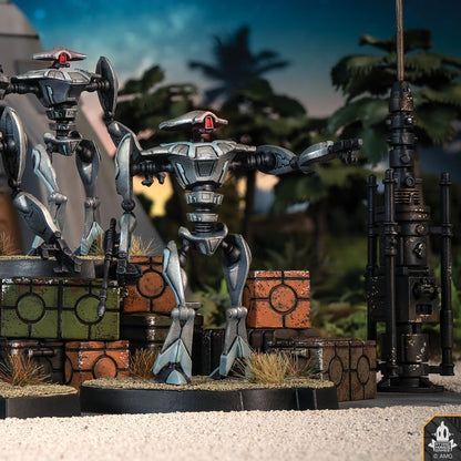 Atomic Mass Games | Star Wars Legión: Aqua Droids | Expansión | Juego de Miniaturas | A Partir de 14 Años | para 2 Jugadores | 1-2 Horas por Partida | Multilenguaje (Incluye Español