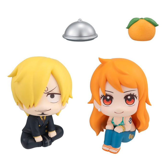 Megahouse Sanji & Nami One Piece Figure - Lookup - Set with Cloche & Orange 11 cm Multicolor MH839337