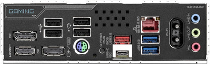 GIGABYTE B850M GAMING X WIFI6E Motherboard - AMD Ryzen 9000 Series CPUs, 10+2+2 Phases Digital VRM, up to 8200MHz DDR5 (OC), 1xPCIe 5.0 + 1xPCIe 4.0 M.2, 2.5LAN, WIFI 6E, USB 3.2 Gen 2