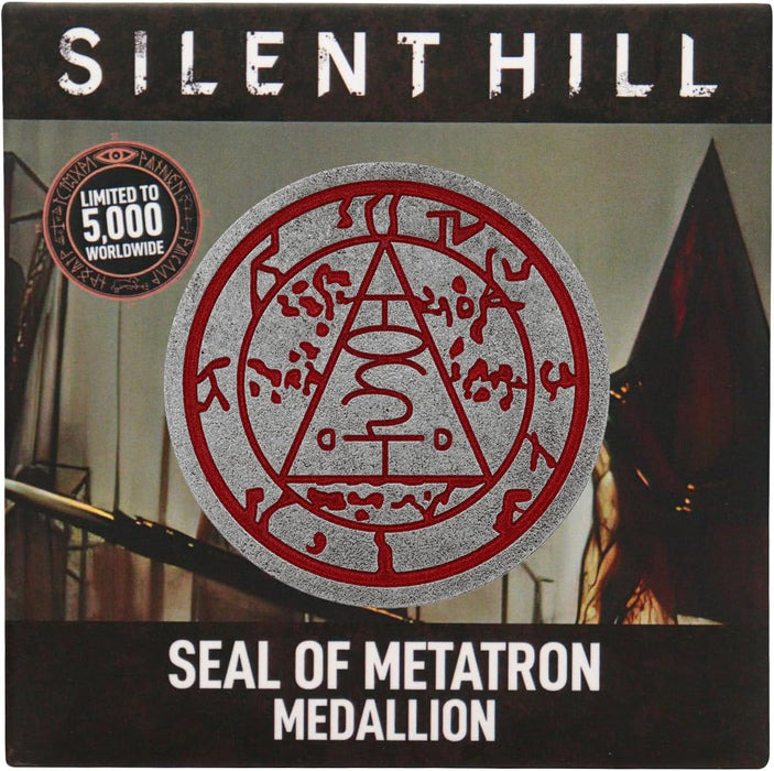 FaNaTtik Silent Hill Seal of Metatron Limited Edition Metal Medallion