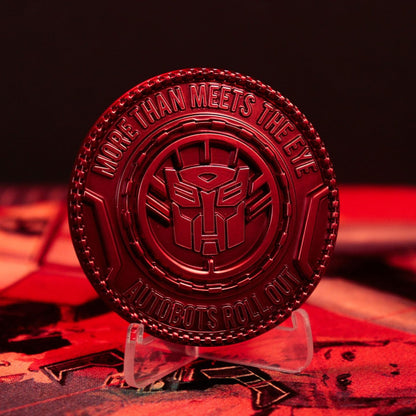 Transformers Medaille 40th Anniversary Autobot Edi