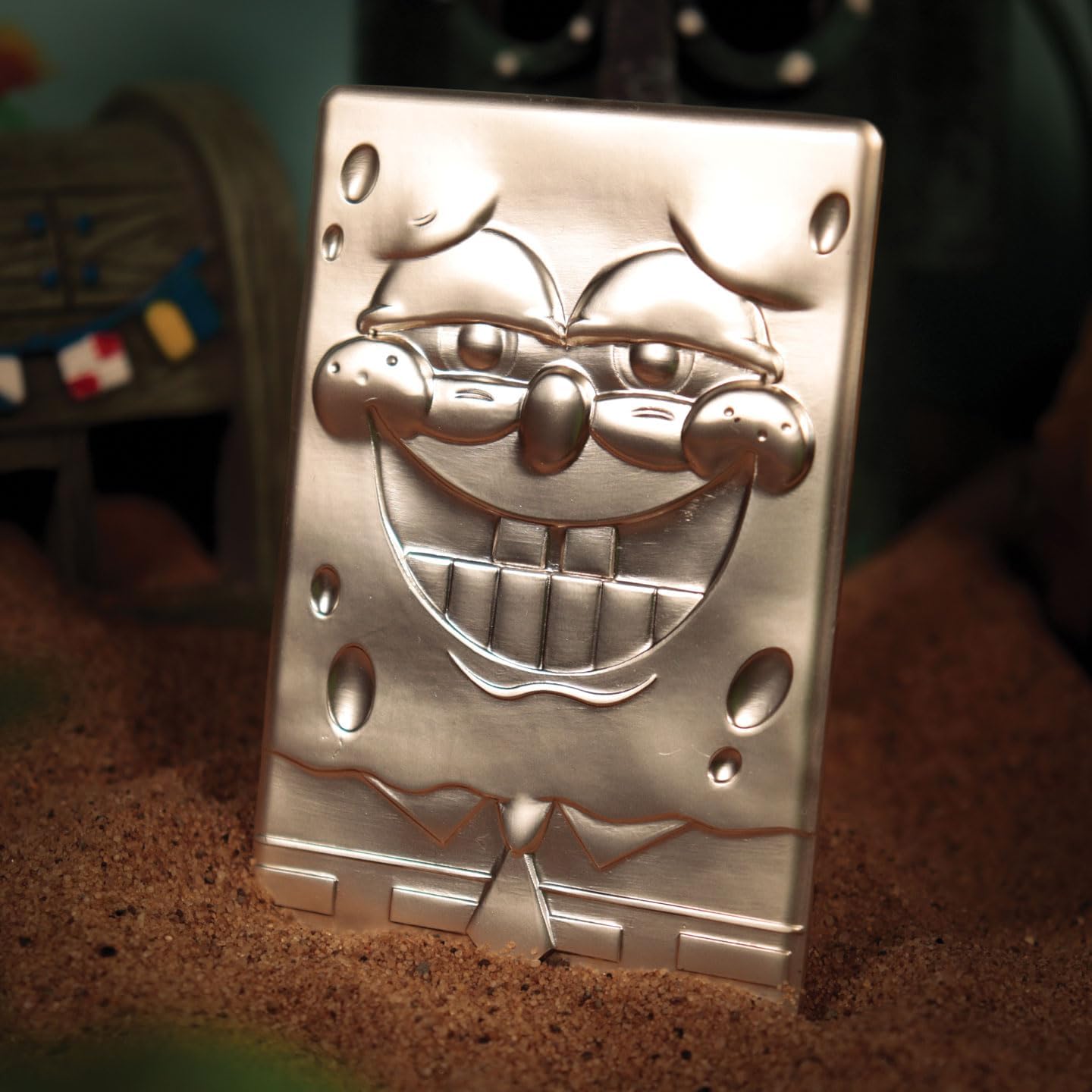 FaNaTtik SpongeBob SquarePants 25th Anniversary .999 Silver Plated Metal Ingot