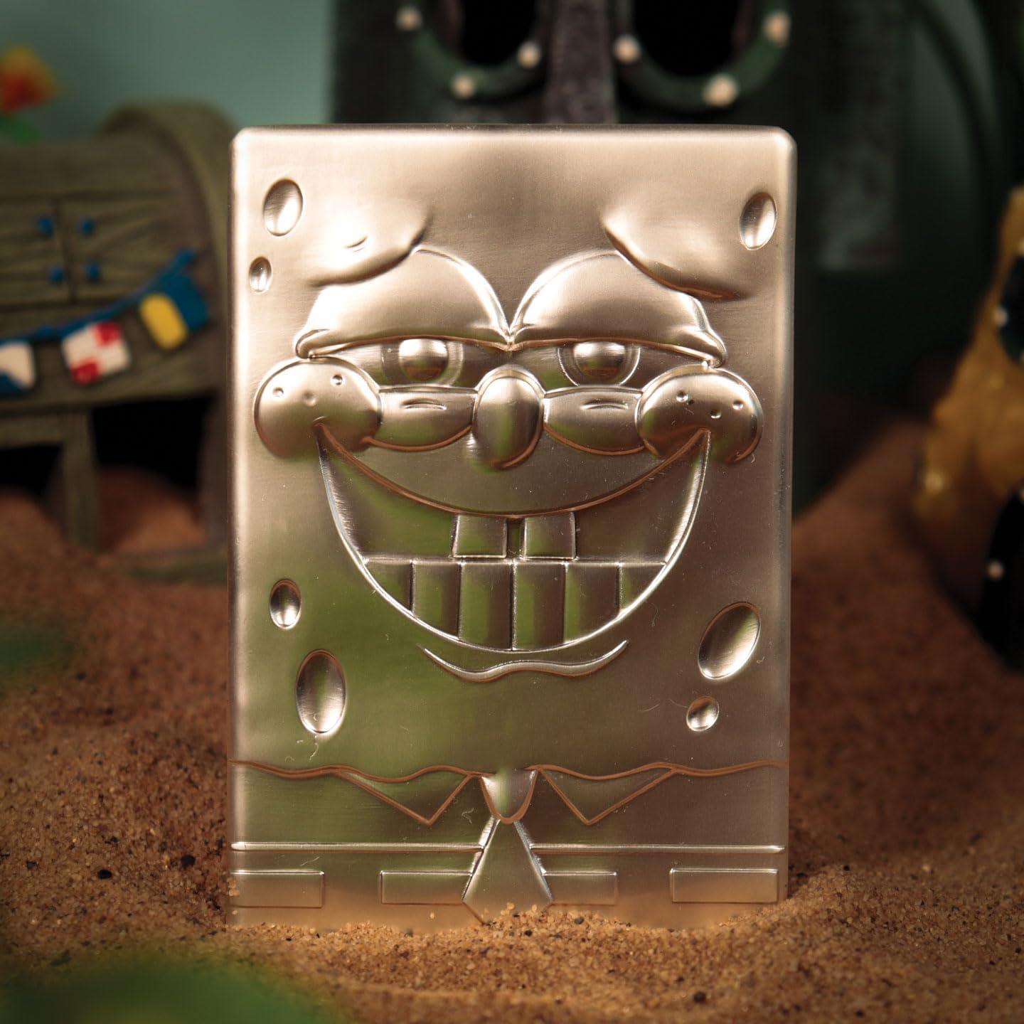 FaNaTtik SpongeBob SquarePants 25th Anniversary .999 Silver Plated Metal Ingot
