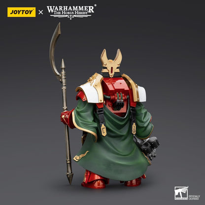 JoyToy Warhammer 40K Thousand Sons Legion Praetor in Cataphractii Terminator Armour 1:18 Scale Action Figure – Highly Detailed Collectible with Articulated Joints for Dynamic Posing