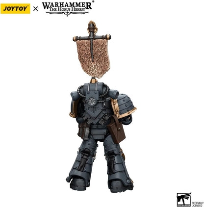 JoytToy Warhammer 40k: Space Wolves Slayer Pack with Legion Vexilla 1:18 Scale Action Figure