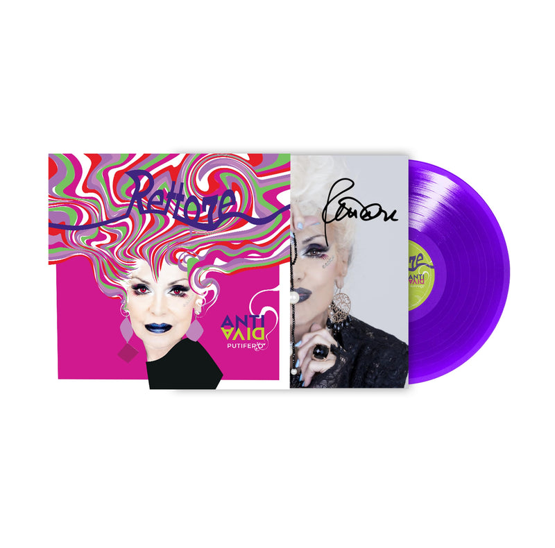Antidiva Putiferio (Vinile Viola Autografato