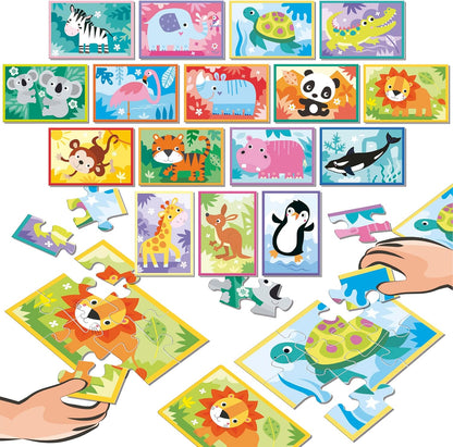 Educa - Battle Animals puzzel aanbevolen vanaf 4 jaar (20116