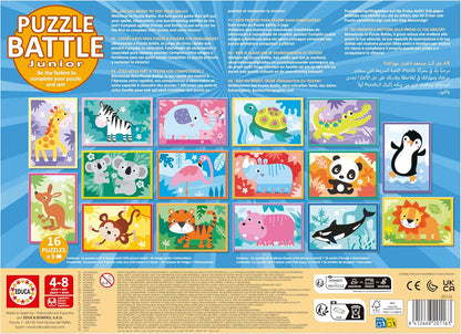 Educa - Battle Animals puzzel aanbevolen vanaf 4 jaar (20116