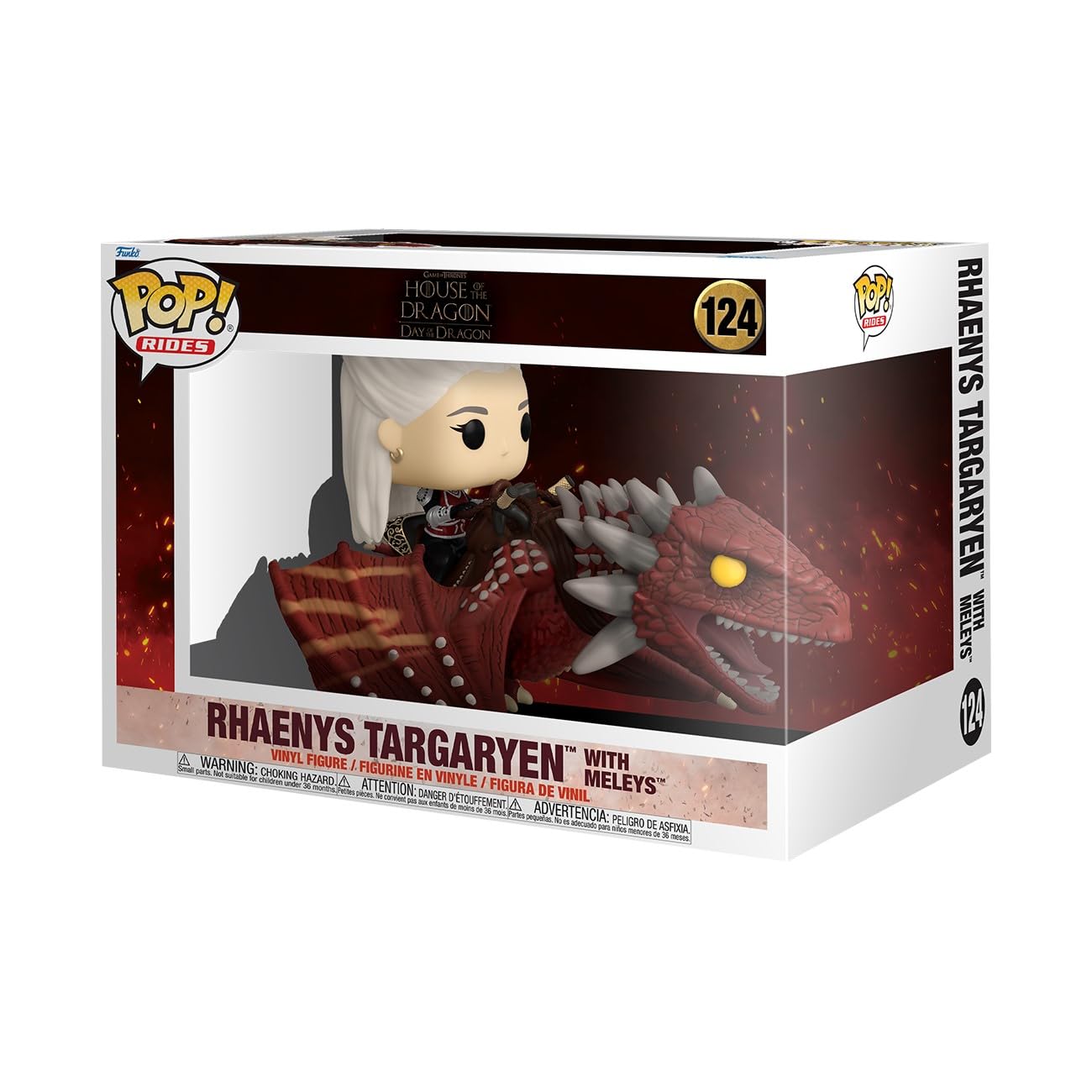 Funko Pop! Rides Deluxe: HOTD - House Of the Dragon - Collectable Vinyl Figure - Gift Idea - Official Merchandise - Toys for Kids & Adults - TV Fans - Model Figure for Collectors and Display