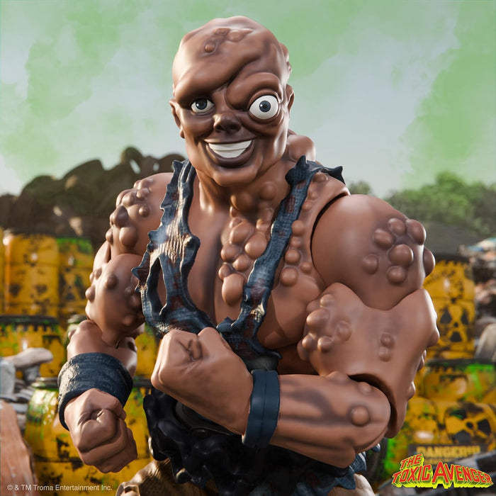 Super7 ULTIMATES! Toxic Avenger (Movie Version) - 7" Toxic Avenger Action Figure with Accessories Classic Cartoon Collectibles and Retro Toys
