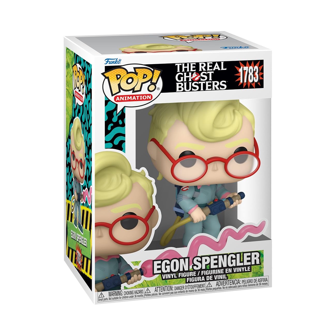 Funko POP! Animation: TRG - Dr. Egon Spengler Spengler - the Real Ghostbusters - Collectable Vinyl Figure - Gift Idea - Official Merchandise - Toys for Kids & Adults - Cartoons Fans