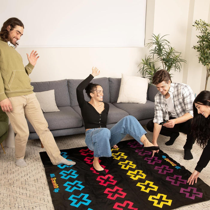 WHAT DO YOU MEME? All Screwed Up, The Adults-Only Twister Game of Tangles and Turns, Fun Active Party Game, Ideal for Ages 17+